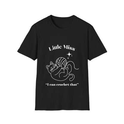 Little Miss I Can Crochet That T-Shirt