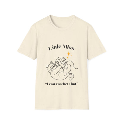 Little Miss I Can Crochet That T-Shirt