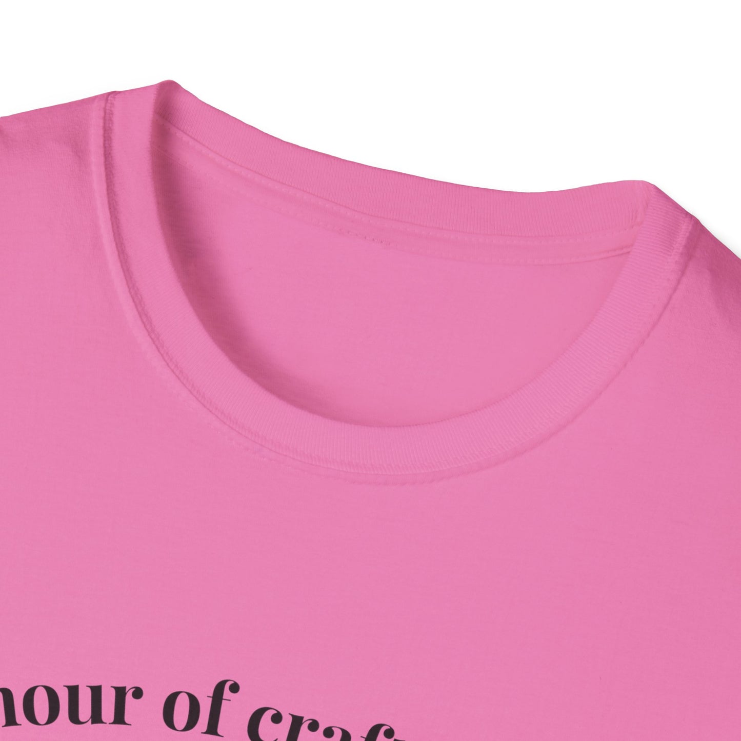 One Hour of Crafting a Day Keeps Depression Away T-Shirt