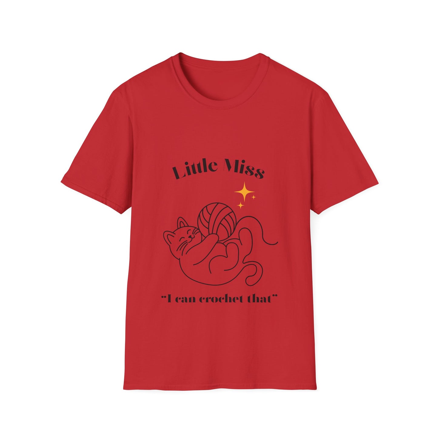 Little Miss I Can Crochet That T-Shirt