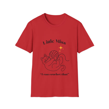Little Miss I Can Crochet That T-Shirt