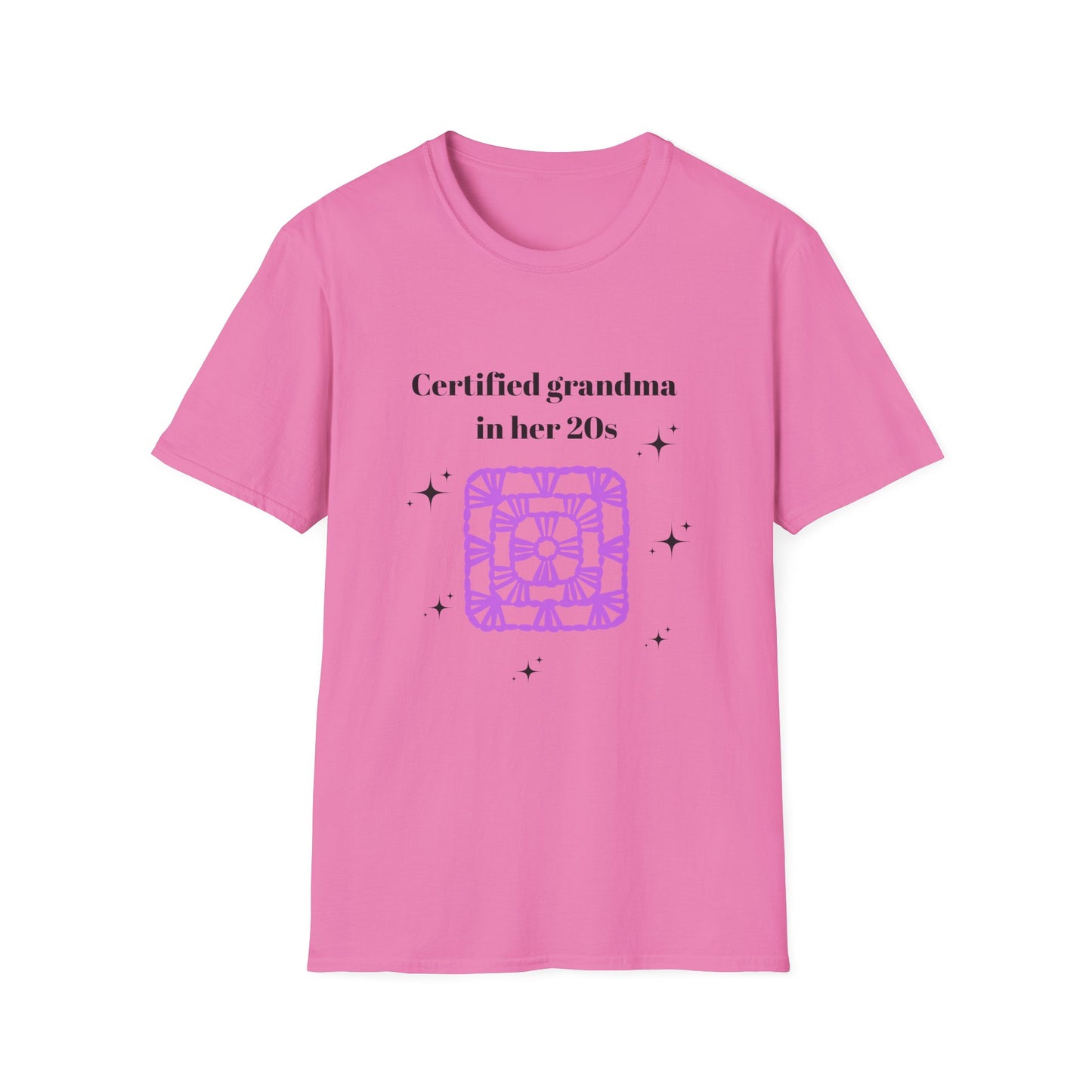 Certified grandma in her 20s T-Shirt (Purple)