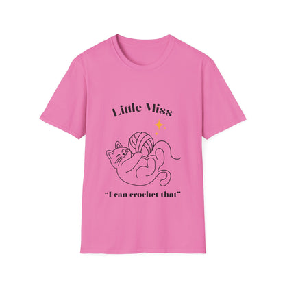 Little Miss I Can Crochet That T-Shirt