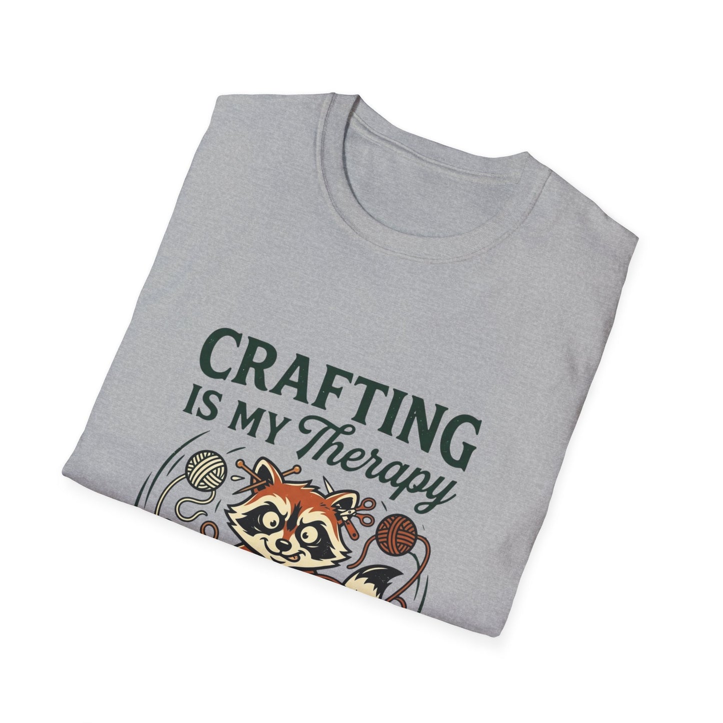 Crafting Is My Therapy T-Shirt