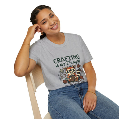 Crafting Is My Therapy T-Shirt