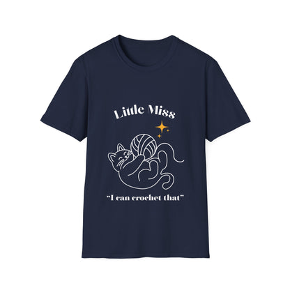 Little Miss I Can Crochet That T-Shirt