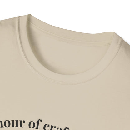 One Hour of Crafting a Day Keeps Depression Away T-Shirt