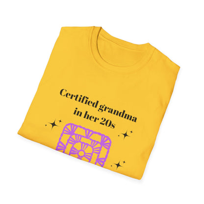 Certified grandma in her 20s T-Shirt (Purple)