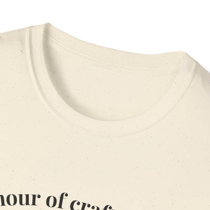 One Hour of Crafting a Day Keeps Depression Away T-Shirt