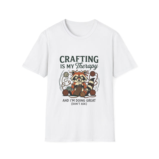Crafting Is My Therapy T-Shirt