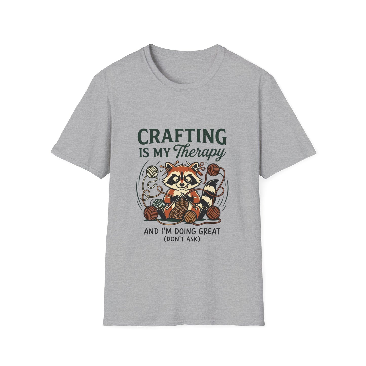 Crafting Is My Therapy T-Shirt