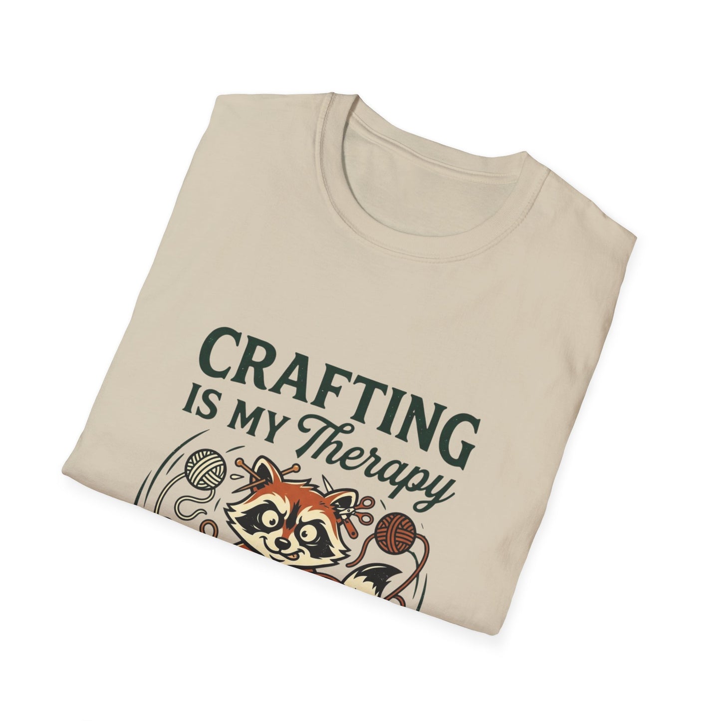 Crafting Is My Therapy T-Shirt