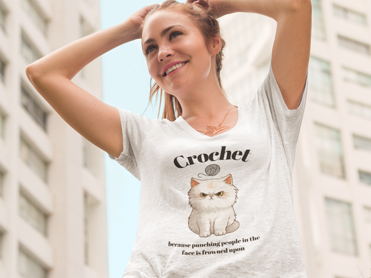 Crochet, Not Punching T-Shirt