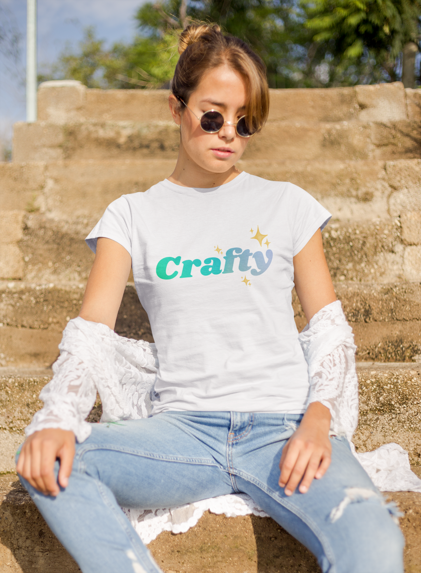 Crafty T-Shirt (Blue)