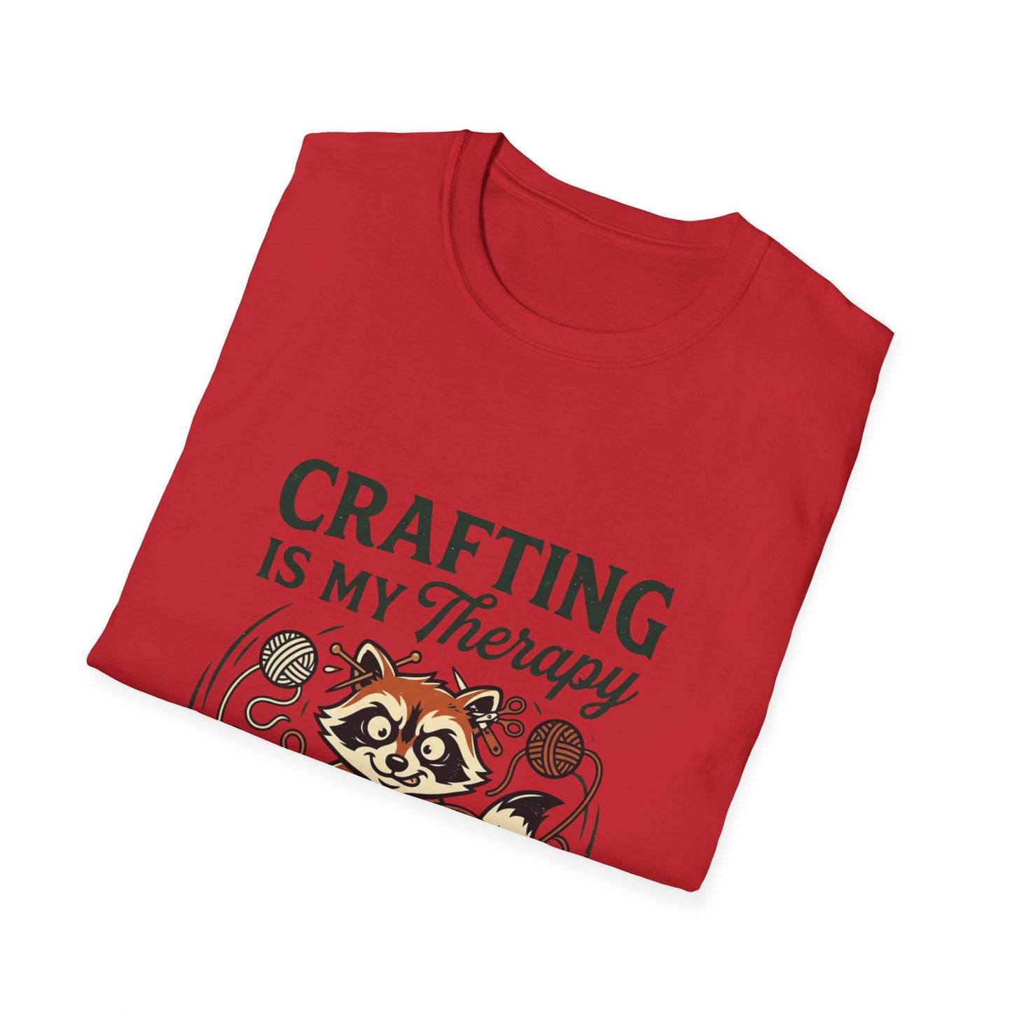 Crafting Is My Therapy T-Shirt