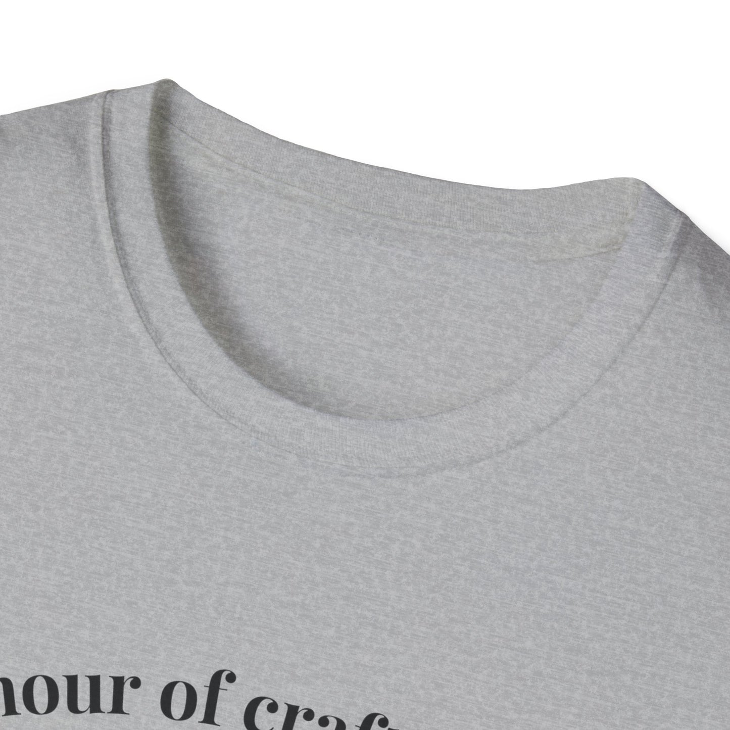 One Hour of Crafting a Day Keeps Depression Away T-Shirt