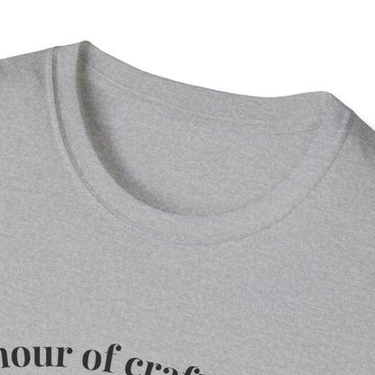 One Hour of Crafting a Day Keeps Depression Away T-Shirt