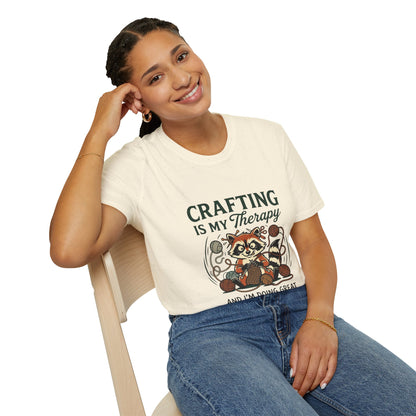 Crafting Is My Therapy T-Shirt