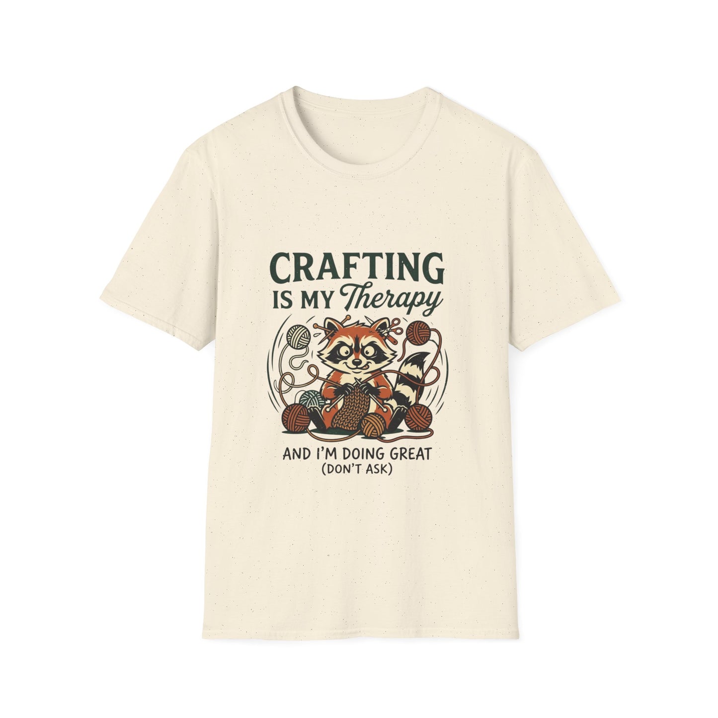 Crafting Is My Therapy T-Shirt