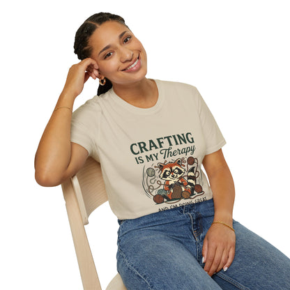 Crafting Is My Therapy T-Shirt