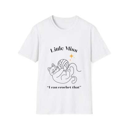 Little Miss I Can Crochet That T-Shirt
