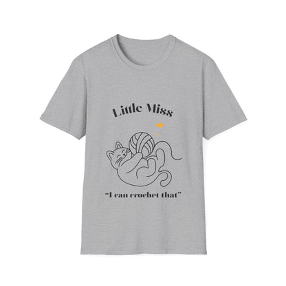 Little Miss I Can Crochet That T-Shirt