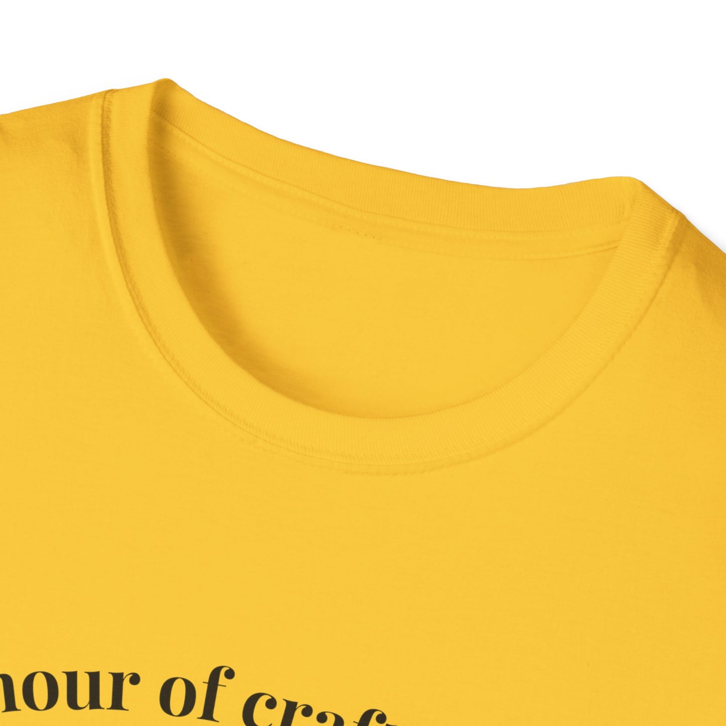 One Hour of Crafting a Day Keeps Depression Away T-Shirt