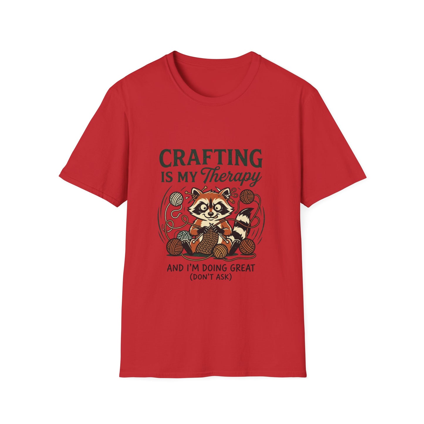 Crafting Is My Therapy T-Shirt