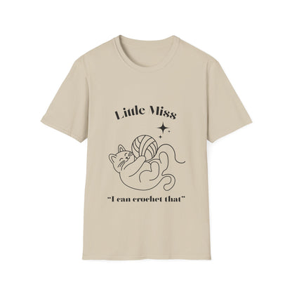 Little Miss I Can Crochet That T-Shirt
