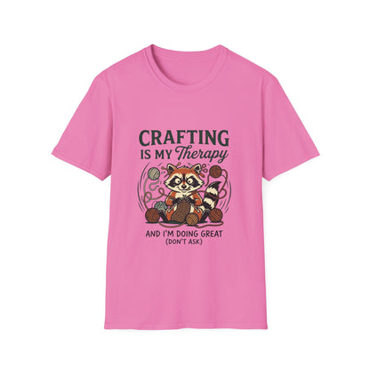 Crafting Is My Therapy T-Shirt