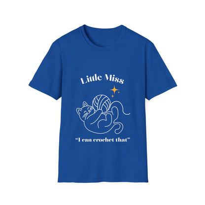Little Miss I Can Crochet That T-Shirt