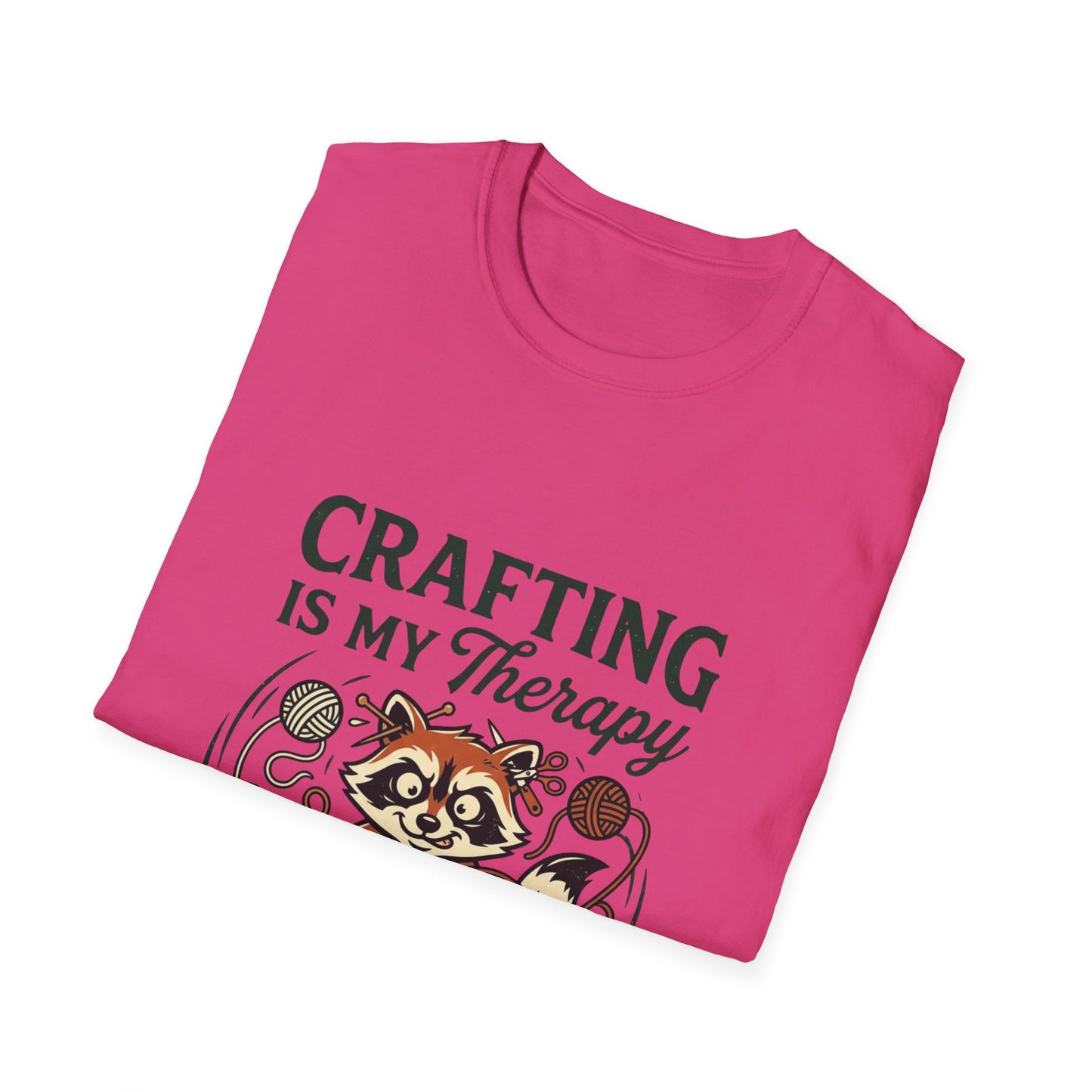 Crafting Is My Therapy T-Shirt